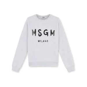 (명품) 엠에스지엠 브러쉬드 로고 맨투맨 2000MDM