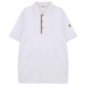 (명품) 몽클레어 패치 삼선 폴로 티셔츠 8A00022