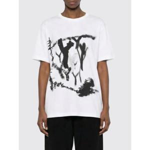 와이즈 요지 야마모토 반팔 티셔츠 YQT25678 1 White