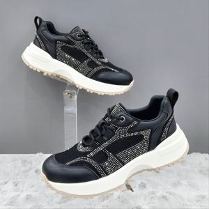 [탠디]블링 포인트 여성스니커즈 X2HS50GS60 BLACK 1SD JJ