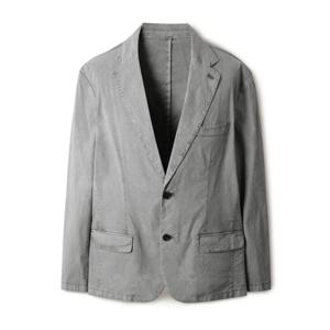 [시리즈(series)]코튼 린넨 가먼트 다잉 레귤러핏 자켓 _ SAJAM25521GYL