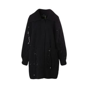 [몬테밀라노]니트탈부착 스트링 니트코트  QL312C1208A