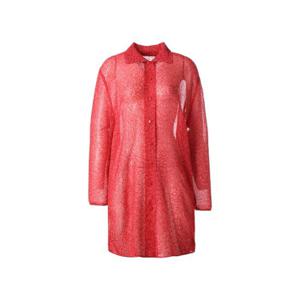 [몬테밀라노]베이직 셔츠 시스루 블라우스 QL309J1275A