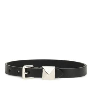 발렌티노 락스터드 가죽 버클 팔찌 YJ0BD7UQT 0NO