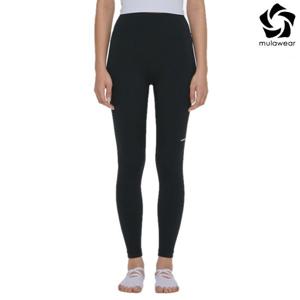 뮬라웨어 여성 뉴 노블 하이라이즈 레깅스 노컷 AWNELG702-BK-YDP