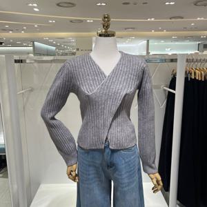 [밸리걸] 트위스트 리브드 니트 497179