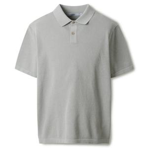 [시리즈(series)]크로쉐 반팔 카라 니트 SHWAM25511MIX