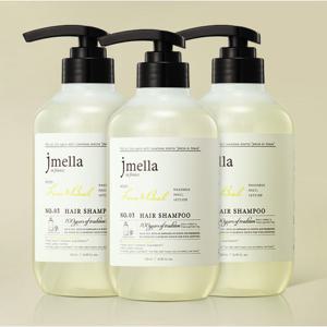 제이멜라 인 프랑스 라임 앤 바질 헤어 샴푸 500ml x 3개