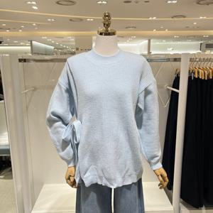 [밸리걸] 사이드 스트랩 오픈 니트 497639