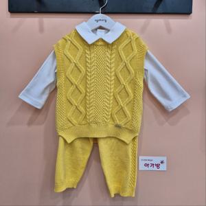 [아가방]피버모던조끼3세트 01S123203_CJ