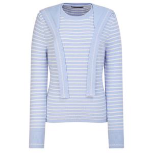 질스튜어트뉴욕   26SS  스트라이프 나일론혼방 니트 JSSW6B340B2