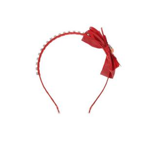 [프렌치캣(백)]RED 리본 헤어밴드(Q51DG5111R)