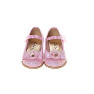 [프렌치캣(백)]PK 블링 꽃 리본 펄 구두(Q51DG3051P)