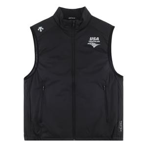 데상트 USAT 퍼텍스 경량 패딩 베스트 SQ123IPV11BLK