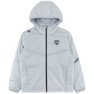 데상트 USAT 퍼텍스 경량 패딩 자켓 SQ123IPD11GRY