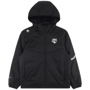 데상트 USAT 퍼텍스 경량 패딩 자켓 SQ123IPD11BLK