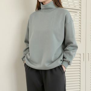 [올리비에스클로젯]데일리 무지 폴라 맨투맨_O2601TS002A