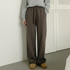 [올리비에스클로젯]단가라 와이드 밴딩 팬츠_O2601PT002A