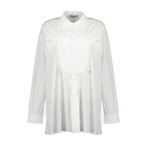 26 SS 프라다 엠브로이더드 롱슬리브 코튼 셔츠 F0009 P402JR18WOSOOO