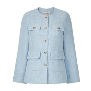 [포커스]모던 클래식 하프 트위드 자켓 PBVFF6S1JK1021