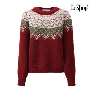 [르샵]노르딕 라운드넥 울 니트 BQ1KP011A