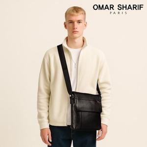 [오마샤리프] 천연 소가죽 남성 비즈니스백 메신저백 숄더백 OS6004M