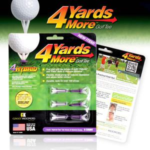 그린키퍼스 4야드 하이브리드 숏골프티(6개입) _V