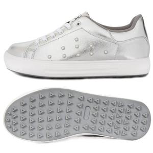 [카시야] UR 비즈 스파이크리스 여성용 골프화 실버 _V