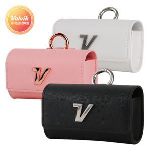 볼빅 프리미엄 V로고 골프볼 주머니 파우치 _V