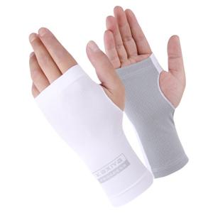 카시야 자외선차단 골프 손등 반장갑 (한손) 파크골프 운전 낚시 등산 스포츠 쿨장갑 _V