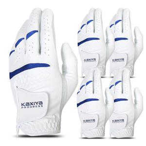 카시야 남성용 콤비양피 골프장갑 5장 _V