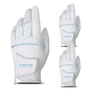 카시야 남성용 전체양피 골프장갑 3장 _V