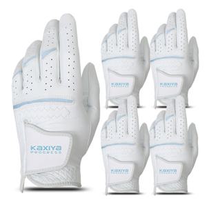 카시야 남성용 전체양피 골프장갑 5장 _V