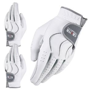 카시야 샤크투톤 남성용 콤비양피 골프장갑 3장 _V