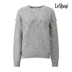 [르샵]방울 지그재그 라운드넥 니트 BQ1KP018A