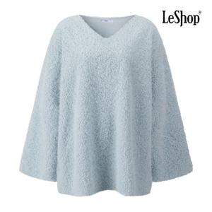 [르샵]V넥 루즈핏 날개 퍼 티셔츠 BQ1TS005A