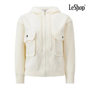 [르샵]믹스 도톰 후드 집업 가디건 BQ1KC007A