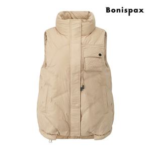 보니스팍스  라이트 웜 포켓 오리털 패딩 베스트 XQ1VT004M0