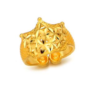 [골드리카]순금 크라운아기돌반지 3.75g,무료각인(99.9퍼센트)