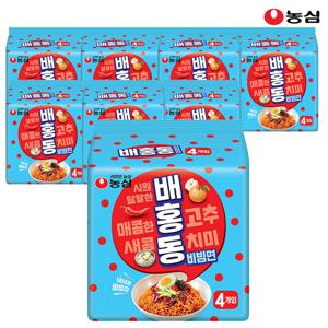 농심 배홍동 비빔면 137g x 32봉 1박스