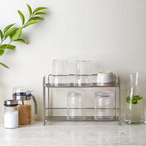 [JAJU/자주] 스테인리스 와이어 2단 선반