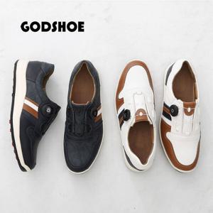 [갓슈]갓슈 클락 다이얼 가죽스니커즈 실내골프화 로퍼 (5209369