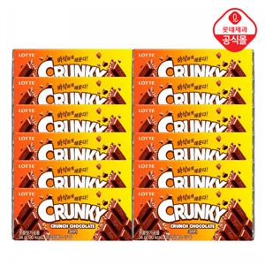 크런키 초콜렛 34gX12개