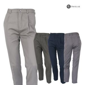 [페라어스]페라어스 남성 스판 원턱 면기모 골프바지 CPUG3001W0