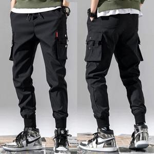 SHJ 남성조거팬츠 카고바지 포켓 시보리 허리밴딩