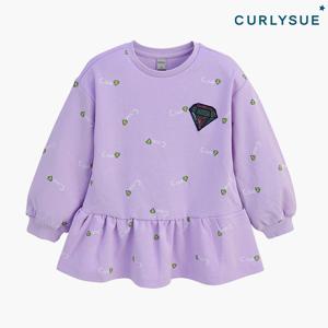 [컬리수] 레터링전판 플레어티셔츠 C211TSG05P [봄]