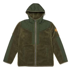 [팀버랜드] 플리스 집업 후드-카키_TB0A2EXFW181