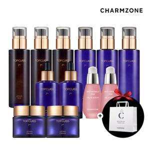 참존 탑클래스 7세대 12종세트(스킨3+에멀전3+앰플2+크림2+안티링클세럼2)+쇼핑백