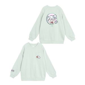 [NBA KIDS]주니어 러브패밀리 기모 맨투맨 K224TS610P