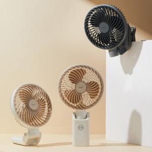 [GS전용] 프롬비 빅팬 자동회전 휴대용 탁상용 접이식 클립형 선풍기 FG259